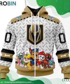 NHL Vegas Golden Knights PawPatrol Design Hoodie