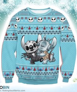 Nightmare Stitch Christmas Ugly Sweater 3D Printed