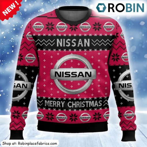Nissan Ugly Christmas Sweatshirt, Sweater