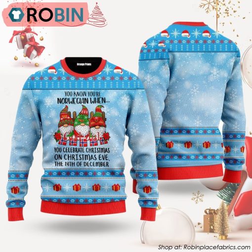 Norwegian Ugly Christmas Sweater