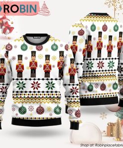 Nutcracker Group Ugly Christmas Sweater