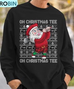 oh-christmas-golf-santa-claus-golfing-ugly-christmas-ugly-christmas-sweatshirt-3