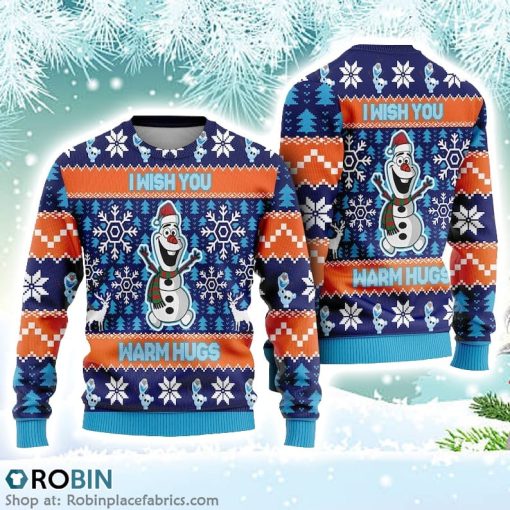 Olaf The Snowman Ugly Christmas Sweatshirt
