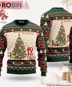 On The Twelth Day Of Ugly Christmas Sweater