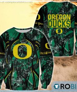 Oregon Ducks Hunting Pattern All Over Print Sweatshirt