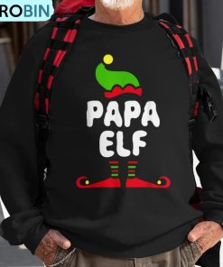 papa-elf-matching-christmas-costume-ugly-christmas-sweatshirt-1