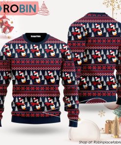 Penguins Im So Cool Ugly Christmas Sweater