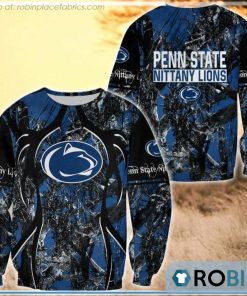 Penn State Nittany Lions Hunting Pattern All Over Print Sweatshirt