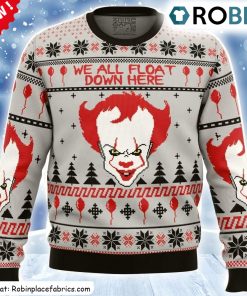 pennywise-it-ugly-christmas-sweatshirt-sweater-1