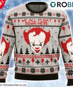 Pennywise It Ugly Christmas Sweatshirt, Sweater