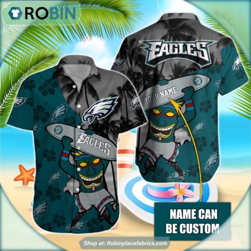 Philadelphia Eagles Tiki Man NFL Hawaiian Shirt