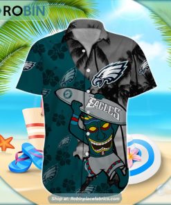 Philadelphia Eagles Tiki Man NFL Hawaiian Shirt