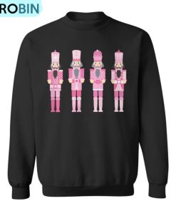 Pink Christmas Nutcracker Squad Ballet Dance Matching Family Ugly Christmas Sweatshirt Pink Christmas Nutcracker Squad Ballet Dance Matching Family Ugly Christmas Sweatshirt