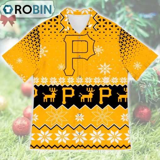 Pittsburgh Pirates Ugly Christmas Design Short Sleeve Shirt