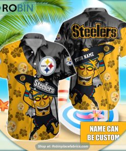 Pittsburgh Steelers Tiki Man NFL Hawaiian Shirt