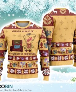 Pixar Up Movie Adventure Is Out There Christmas Ugly Sweater 3D Printed Sweatshirt