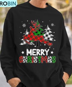 plaid-merry-christmas-reindeer-tree-family-matching-pajamas-ugly-christmas-sweatshirt-3