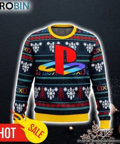 Playstation Ugly Christmas Sweater 3D For Men and Women