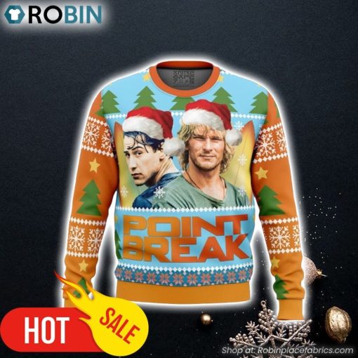 Point Break Ugly Christmas Sweater 3D For Men and Women