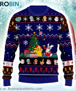 Pokemon Anime Christmas 7 Ugly Sweater Pokemon Anime Gift Fan Ugly Sweater Pokemon Anime Christmas 7 Ugly Sweater Pokemon Anime Gift Fan Ugly Sweater