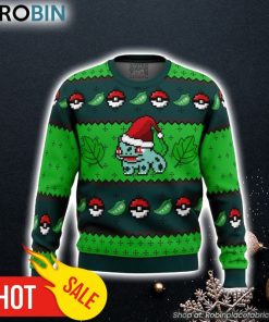 Pokemon Bulbasaur Ugly Christmas Sweater 3D For Men and Women