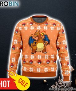 Pokemon Christmas Blaze Charizard Ugly Christmas Sweater 3D For Men and Women