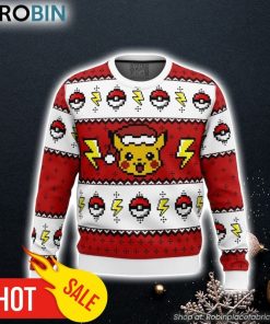 Pokemon Pikachu Ugly Christmas Sweater 3D For Men and Women