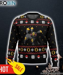 Pokemon Ring of Umbreon Ugly Christmas Sweater 3D For Men and Women
