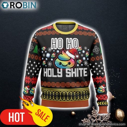 Poop Ugly Christmas Sweater 3D For Men and Women