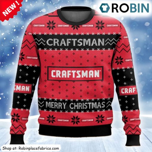 Power Tools Craftsman Ugly Christmas Sweatshirt, Sweater