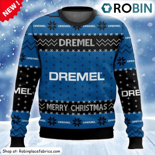 Power Tools Dremel Ugly Christmas Sweatshirt, Sweater