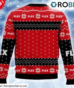 Power Tools Flex Ugly Christmas Sweatshirt, Sweater