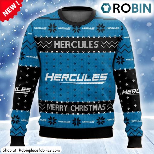 Power Tools Hercules Ugly Christmas Sweatshirt, Sweater
