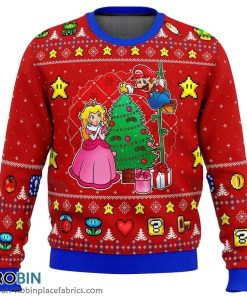 Princess And Guy Gamer Christmas Ugly Sweater 3D Printed