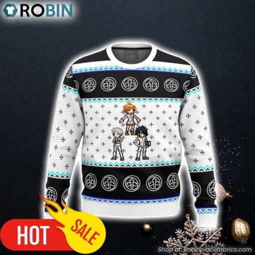 Promised Neverland Sprites Ugly Christmas Sweater 3D For Men and Women