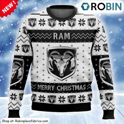 Ram Ugly Christmas Sweatshirt, Sweater