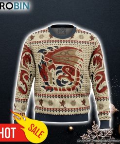 Rathalos Monster Hunter Ugly Christmas Sweater 3D For Men and Women