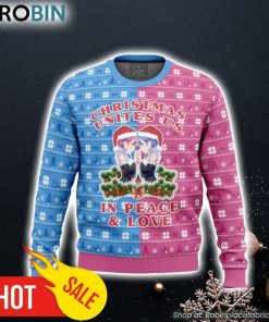 Re Zero Ram and Rem Christmas Ugly Christmas Sweater 3D For Men and Women