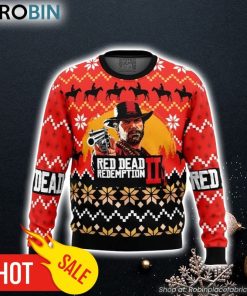 Red Dead Redemption Ugly Christmas Sweater 3D For Men and Women