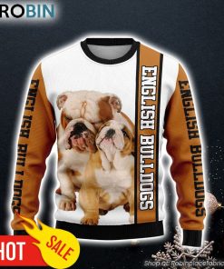 Rescued English Bulldog Dog Lover Ugly Christmas Sweater Christmas Gift For Pet Lovers Rescued English Bulldog Dog Lover Ugly Christmas Sweater Christmas Gift For Pet Lovers