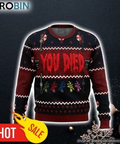 Resident Evil You Died Ugly Christmas Sweater 3D For Men and Women
