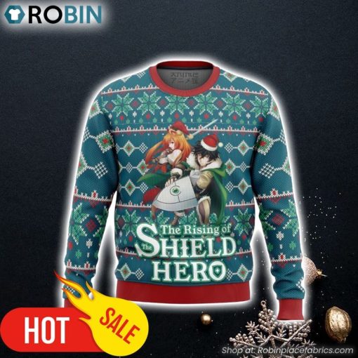 Rising of the Shield Hero Alt Ugly Christmas Sweater 3D For Men and Women