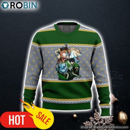 Rising of the Shield Hero Characters Ugly Christmas Sweater 3D For Men and Women