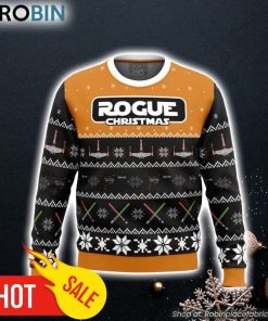 Rogue Christmas Star Wars Ugly Christmas Sweater 3D For Men and Women