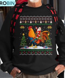 rooster-ugly-xmas-santa-riding-rooster-christmas-ugly-christmas-sweatshirt-1