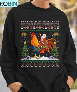 rooster-ugly-xmas-santa-riding-rooster-christmas-ugly-christmas-sweatshirt-3