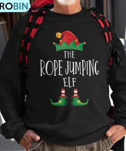 rope-jumping-elf-family-matching-pajamas-christmas-ugly-christmas-sweatshirt-1