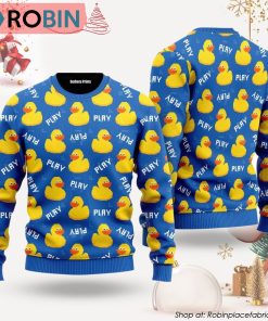 Rubber Duck Ugly Christmas Sweater