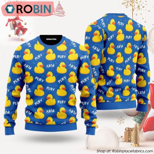 Rubber Duck Ugly Christmas Sweater