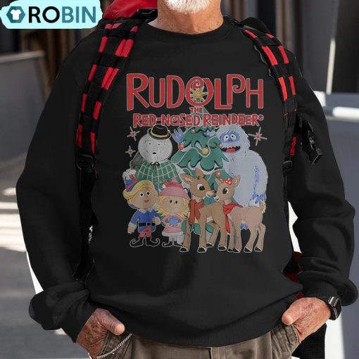 Rudolph The Red Nosed Reindeer Christmas Special Xmas Ugly Christmas Sweatshirt